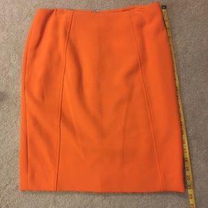 Halogen lined pencil skirt